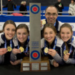 2018 AMJ CAMPBELL UNDER 21 WOMEN'S CHAMPIONS<br /> Skip: Kaitlyn Jones, Third: Kristin Clarke, Second: Karlee Burgess, Lead: Lindsey Burgess, Coach: Andrew Atherton
