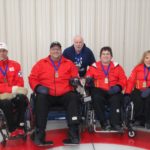 2018 HARDING MEDICAL WHEELCHAIR CHAMPIONS - Skip: Trendal Hubley-Bolivar Third: Terry Cousineau Coach: Bill Fletcher Second: Keith Williams Lead:Debbie Morgan