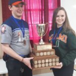 2018 AAA JUNIOR DOUBLES CHAMPIONS Ryan Abraham & Cally Moore