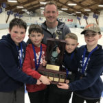 2018 UNDER 11 LIGHT ROCKS CHAMPIONS - Coach: Shaun Rhyno, Skip: Benjamin Hill, Third: Brennan Smith, Second: Owen Rhyno, Lead: Hunter Pretty