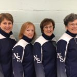 2018 WOMEN'S MASTERS CHAMPIONS - Skip: Colleen Pinkney, Third: Marg Cutcliffee, Second: Karen Hennigar, Lead: Susan Creelman