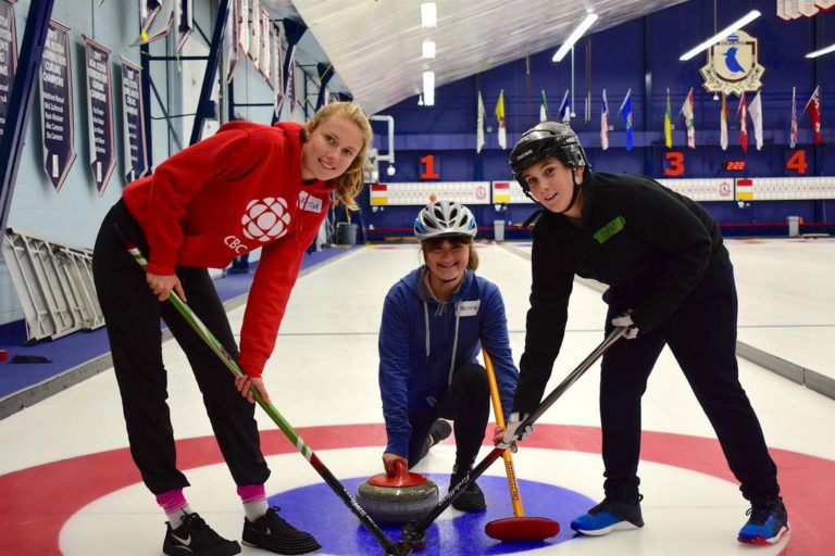 Hurry, hard! New curlers get their first taste of the ice at Halifax